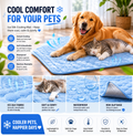 Pet Dog Cat Ice Silk Cold Nest Pad For Cooling In Summer